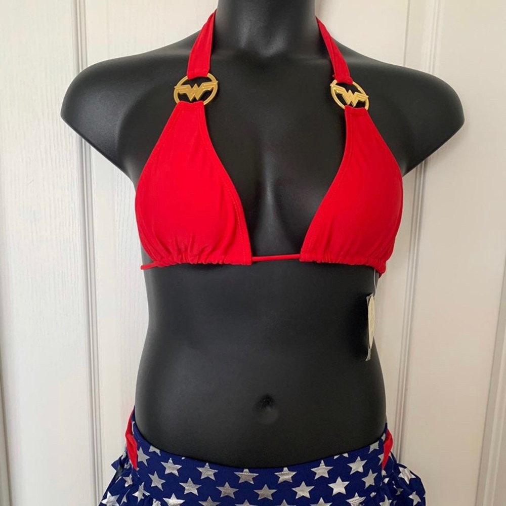 Wonder Woman Halter Bikini